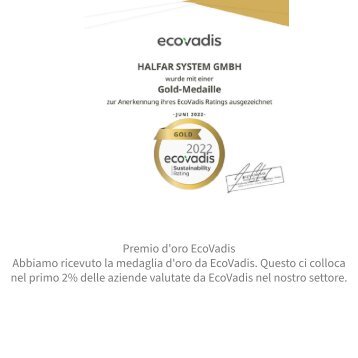 HALFAR BORSE CERTIFICATI (IT)