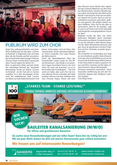 OSE MONT - Schwalmtals Gemeindejournal - Ausgabe November 2023