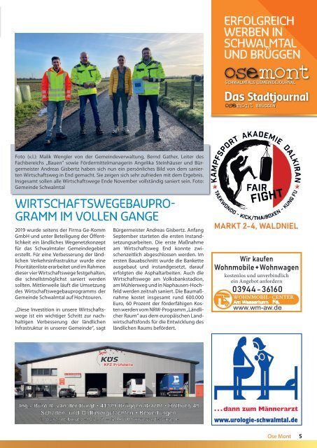 OSE MONT - Schwalmtals Gemeindejournal - Ausgabe November 2023