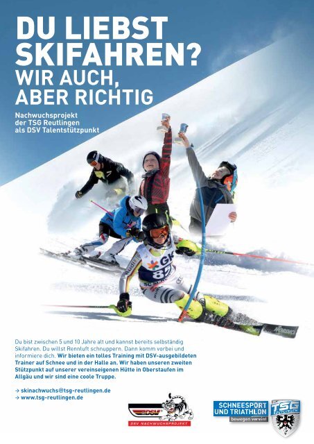 TSG Schneesport und Triathlon Jahresfahrplan 2023/24