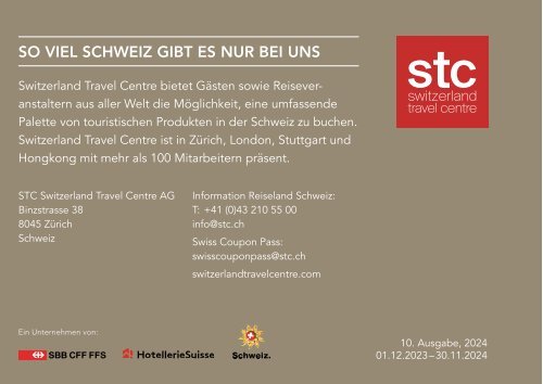 STC Swiss Coupon Pass 2024_de