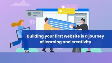 Building your first website is a journey of learning and creativity