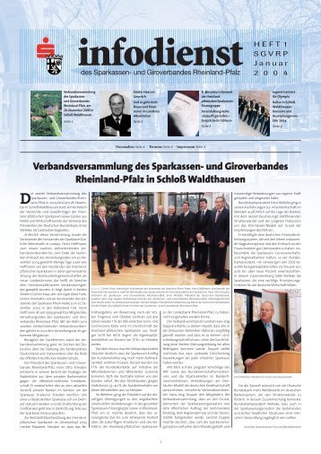 Verbandsversammlung des Sparkassen - Sparkassenverband ...