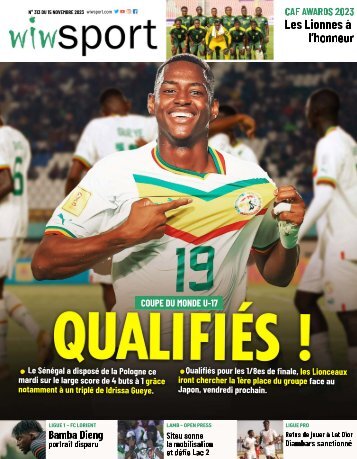 Journal wiwsport n313 - 15 novembre 2023