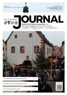 Creußen Journal - Ausgabe 17.11.2023