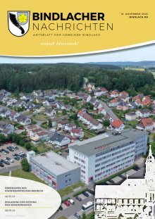 Bindlacher Nachrichten 18.11.2023