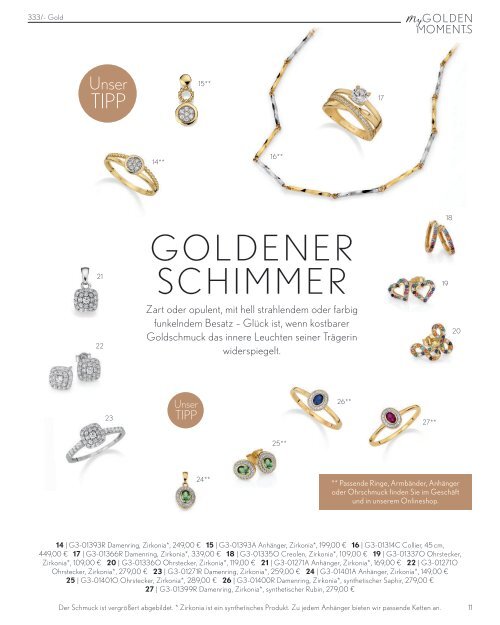 Juwelier Heseler | myTRENDS Herbst-Winter 2023