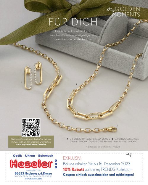 Juwelier Heseler | myTRENDS Herbst-Winter 2023