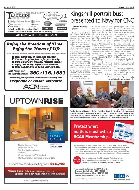 A tribute fit for Kingsmill - Lookout Newspaper
