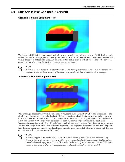 Liebert CRV; Application Guide - Emerson Network Power