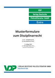 Keller, Christoph - Musterformulare zu: Disziplinarrecht Für die polizeiliche Praxis 