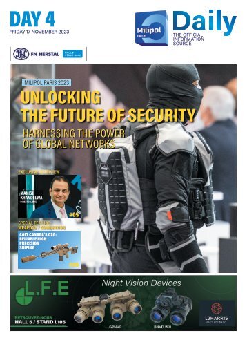 Milipol Daily - 2023 - DAY 4 Edition