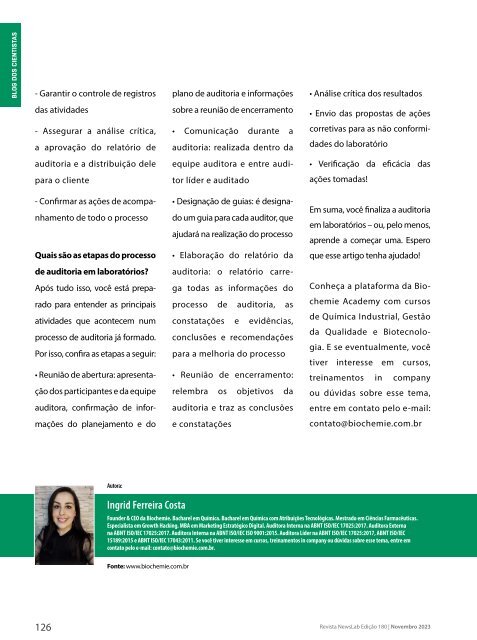 Revista Newslab edição 180