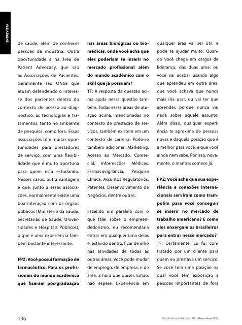 Revista Newslab edição 180