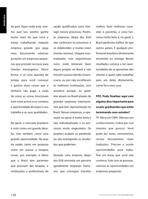 Revista Newslab edição 180