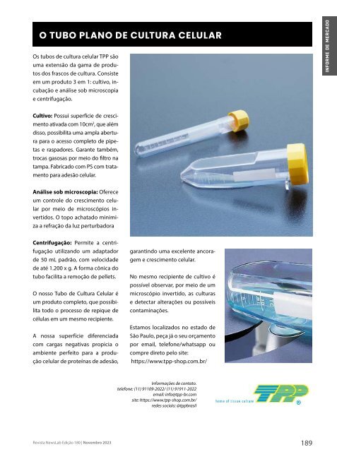 Revista Newslab edição 180