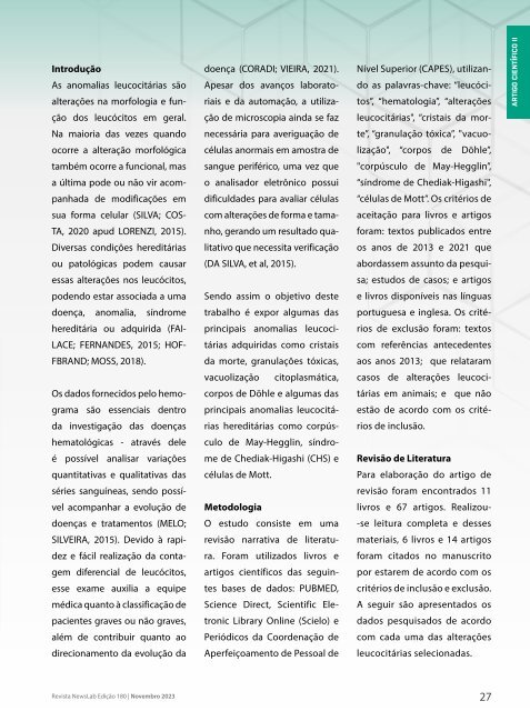 Revista Newslab edição 180