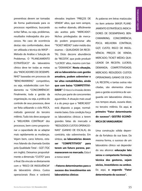 Revista Newslab edição 180