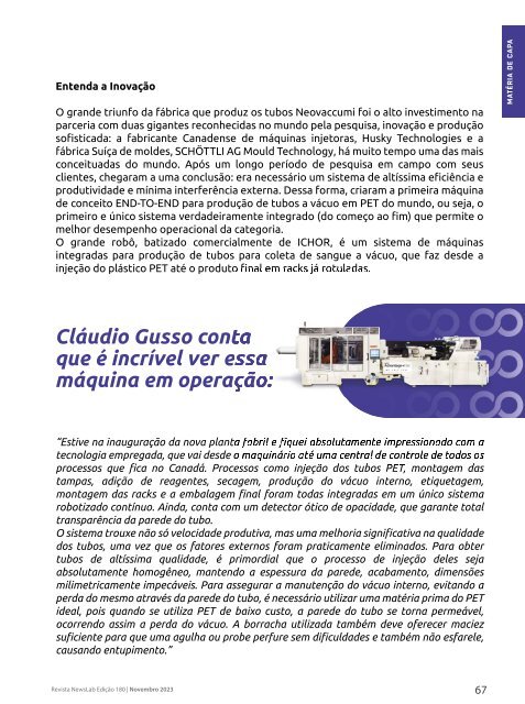 Revista Newslab edição 180