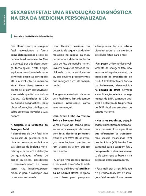 Revista Newslab edição 180