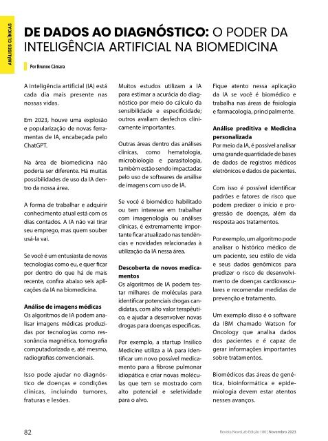 Revista Newslab edição 180