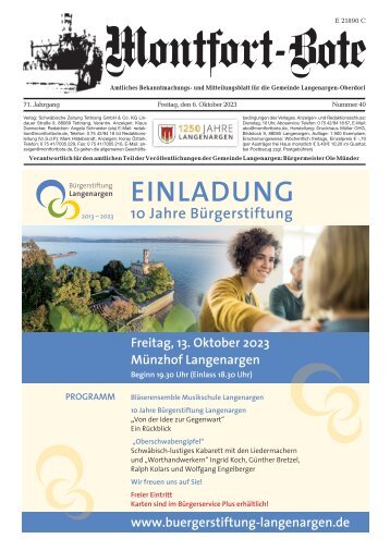 16.11.2023 Montfort-Bote
