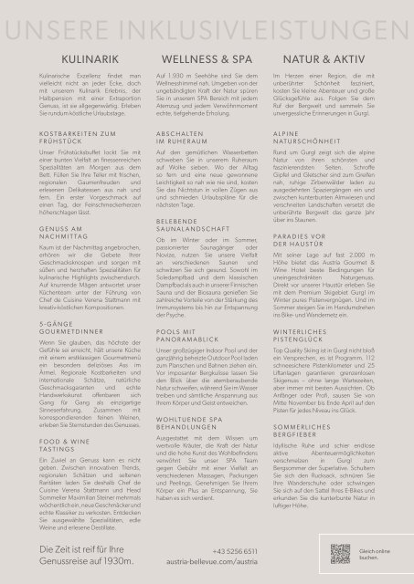 Winterpreisliste 23-24 / Gourmet & Wine Hotel Austria