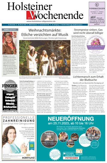Holsteiner am Wochenende 46 2023