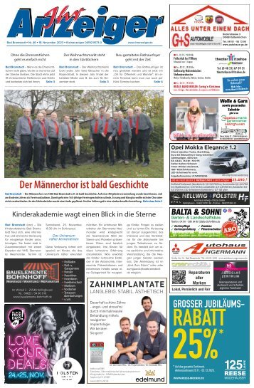 Ihr Anzeiger Bad Bramstedt 46 2023