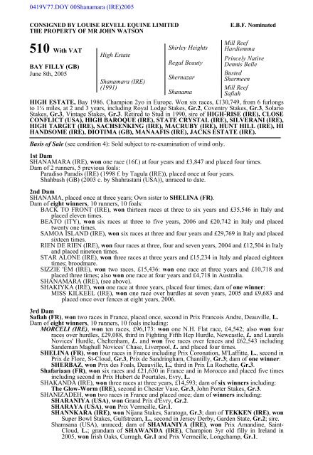 Download PDF - Doncaster Bloodstock Sales