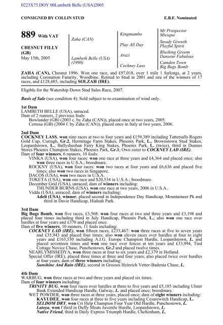 Download PDF - Doncaster Bloodstock Sales