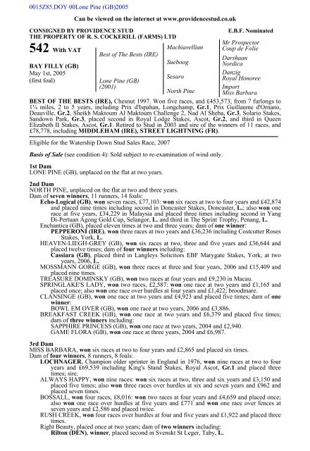 Download PDF - Doncaster Bloodstock Sales