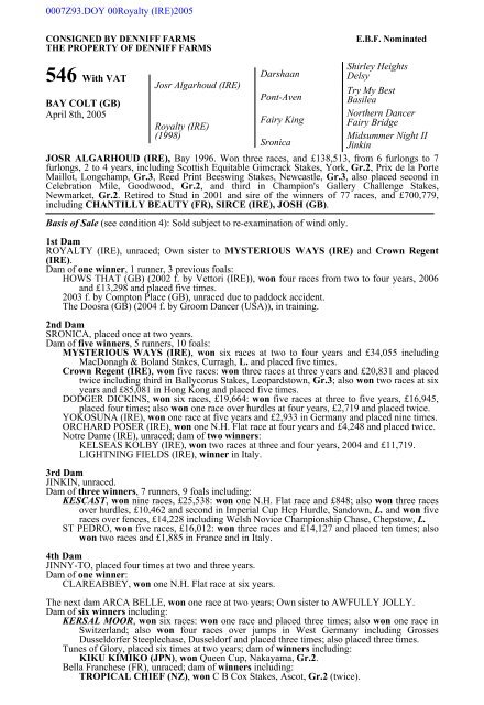 Download PDF - Doncaster Bloodstock Sales