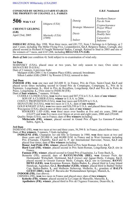 Download PDF - Doncaster Bloodstock Sales