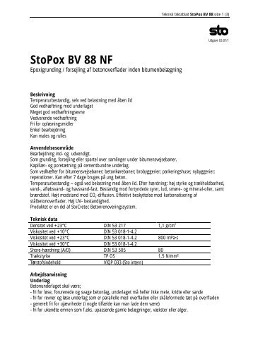 StoPox BV 88 NF