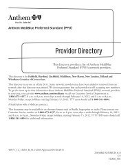 Provider Directory - Insurance Marketing Group, LLC