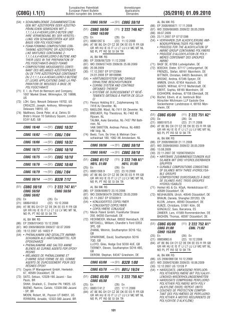 Bulletin 2010/35 - European Patent Office