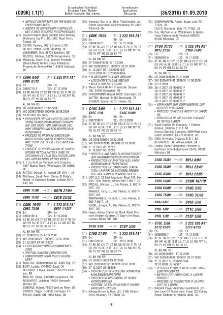 Bulletin 2010/35 - European Patent Office