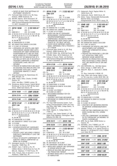 Bulletin 2010/35 - European Patent Office