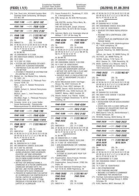 Bulletin 2010/35 - European Patent Office