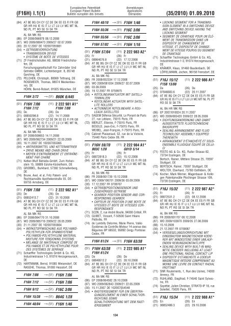 Bulletin 2010/35 - European Patent Office