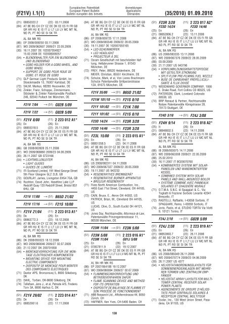 Bulletin 2010/35 - European Patent Office