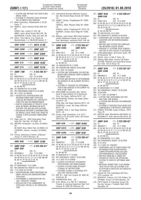 Bulletin 2010/35 - European Patent Office