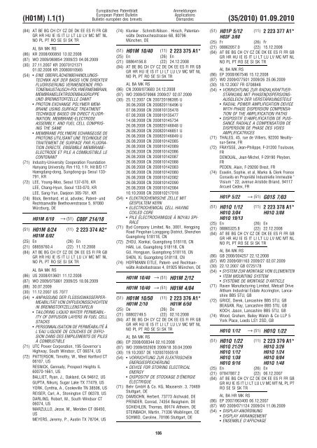 Bulletin 2010/35 - European Patent Office