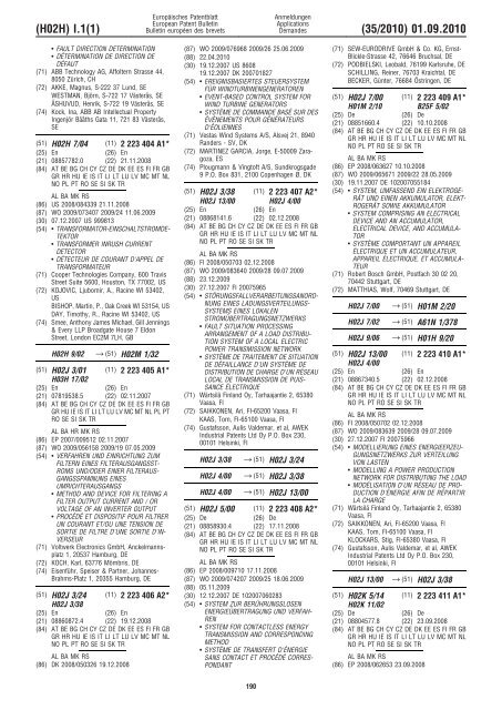 Bulletin 2010/35 - European Patent Office