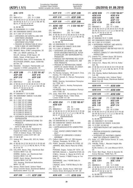 Bulletin 2010/35 - European Patent Office