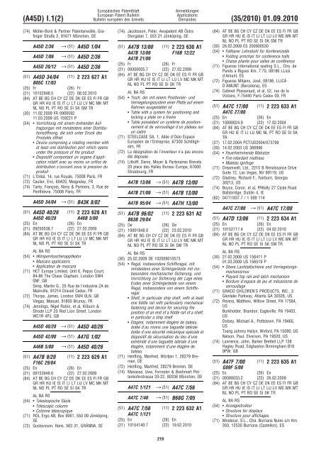 Bulletin 2010/35 - European Patent Office