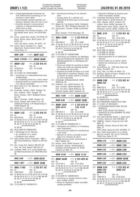 Bulletin 2010/35 - European Patent Office