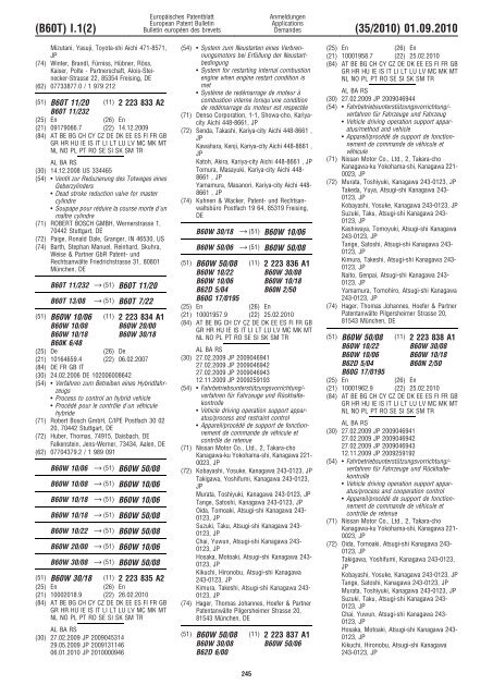 Bulletin 2010/35 - European Patent Office