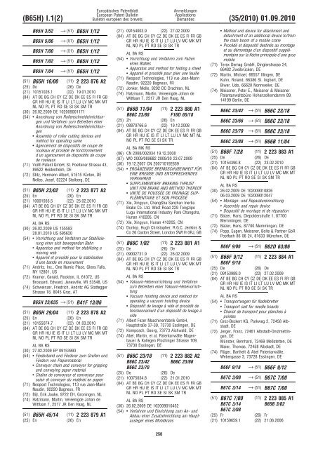 Bulletin 2010/35 - European Patent Office